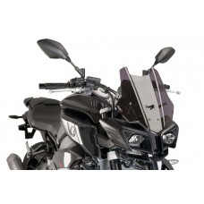 TOURING SCREEN FOR YAMAHA MT-10 2016-2020 / MT-10 SP 2017-2020 - D.SMOKE